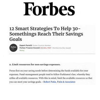 Forbes - 30 Something Savings